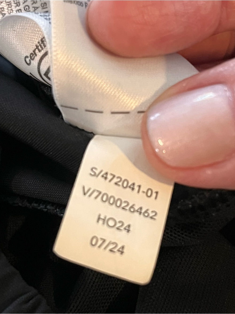 Athleta High-Waisted Wide-Leg Nylon/Spandex Pants Sz 10 - Picture 9 of 9